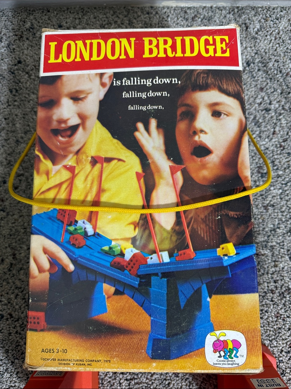 Vintage 1970’s London Bridge Is Falling Down Game by Schaper